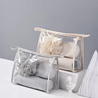 Transparent cosmetic bag five-piece set